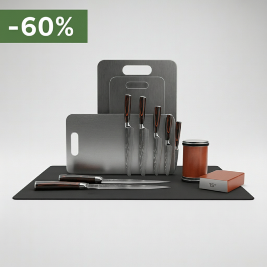 Tytanowa Kuchnia – Profesjonalny i Kompletny Zestaw Szefa Kuchni