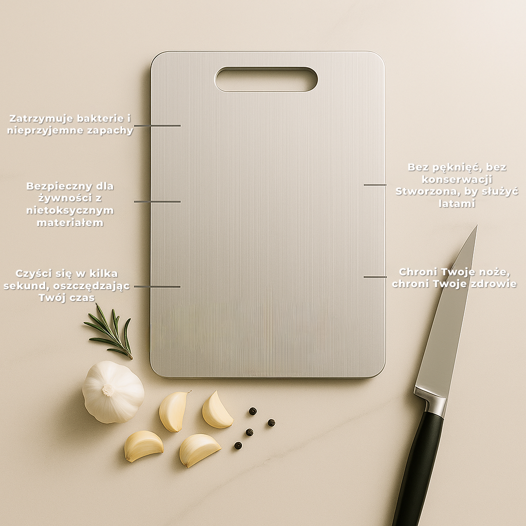 Tytanowa Kuchnia - Deski do krojenia | ZESTAW