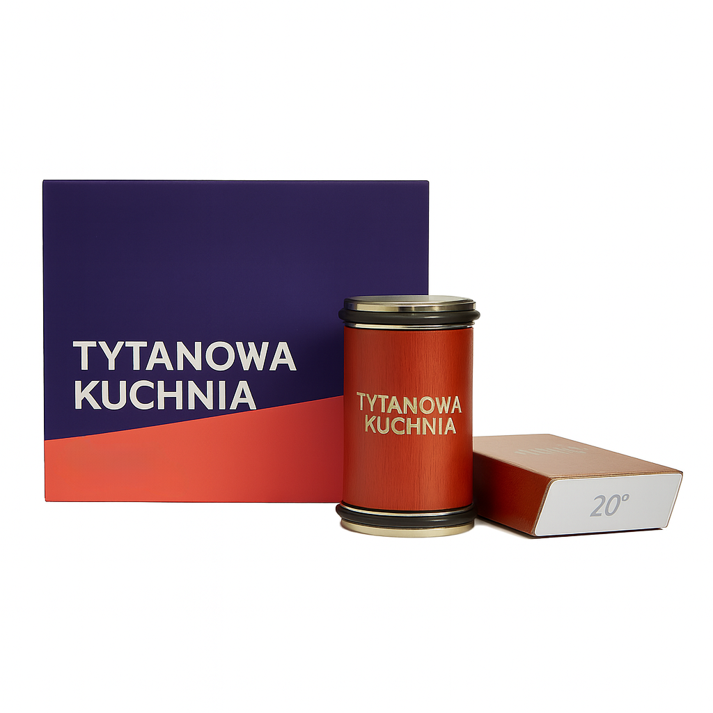 Tytanowa Kuchnia - Ostrzałka do Noży | Kompaktowa i Łatwa w Użyciu